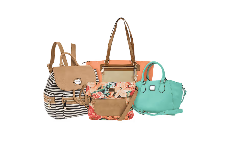 Backpacks, tote bags, and textile accessories