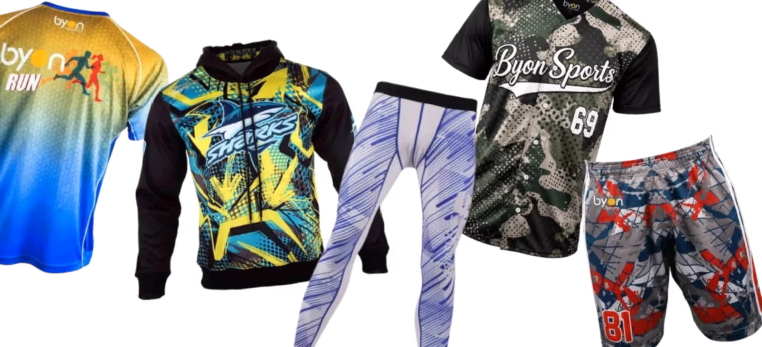 Sublimated sportswear manufacturing