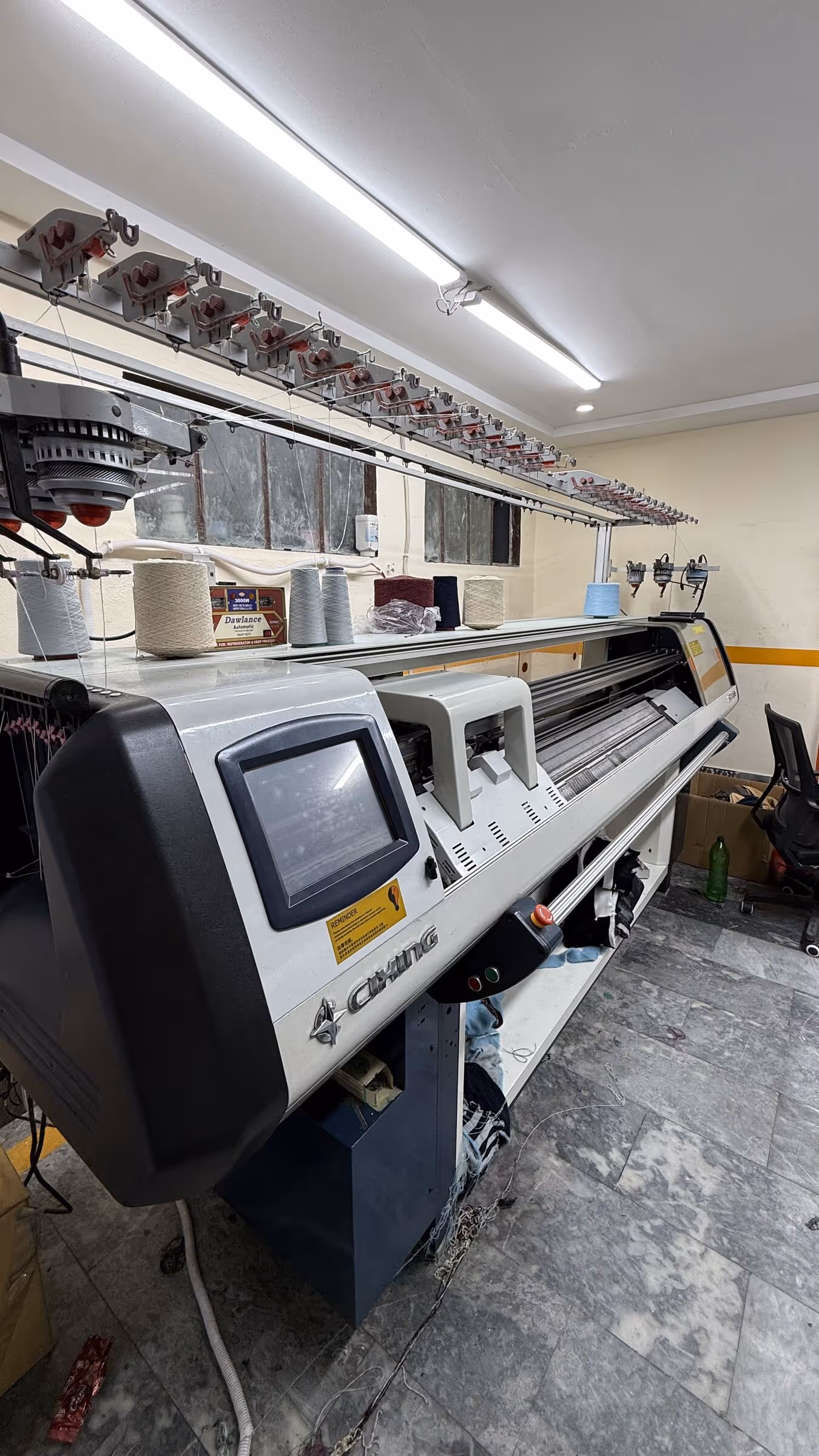 Inside the Byon Textile factory