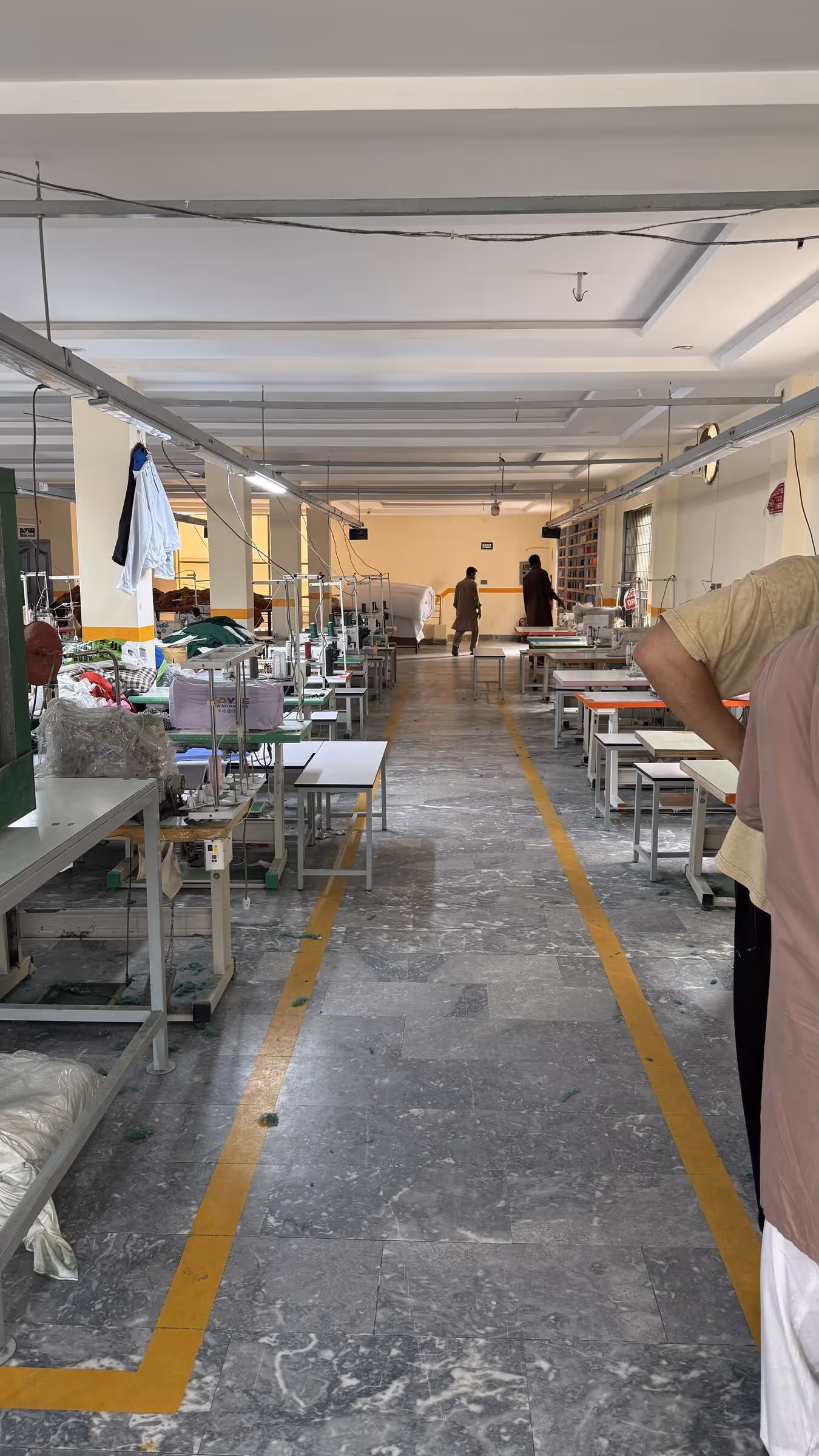 Inside the Byon Textile factory