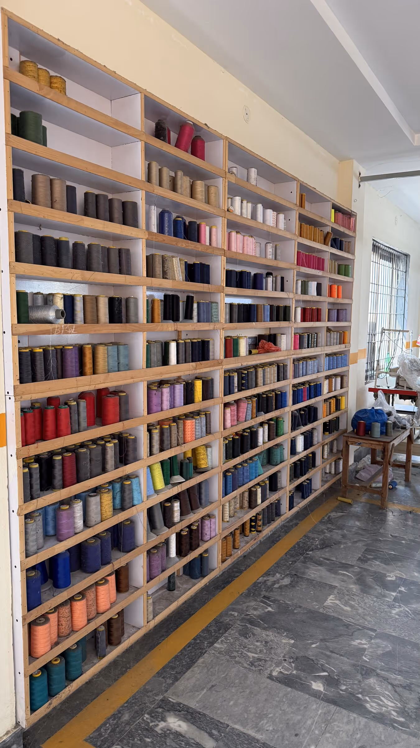 Inside the Byon Textile factory