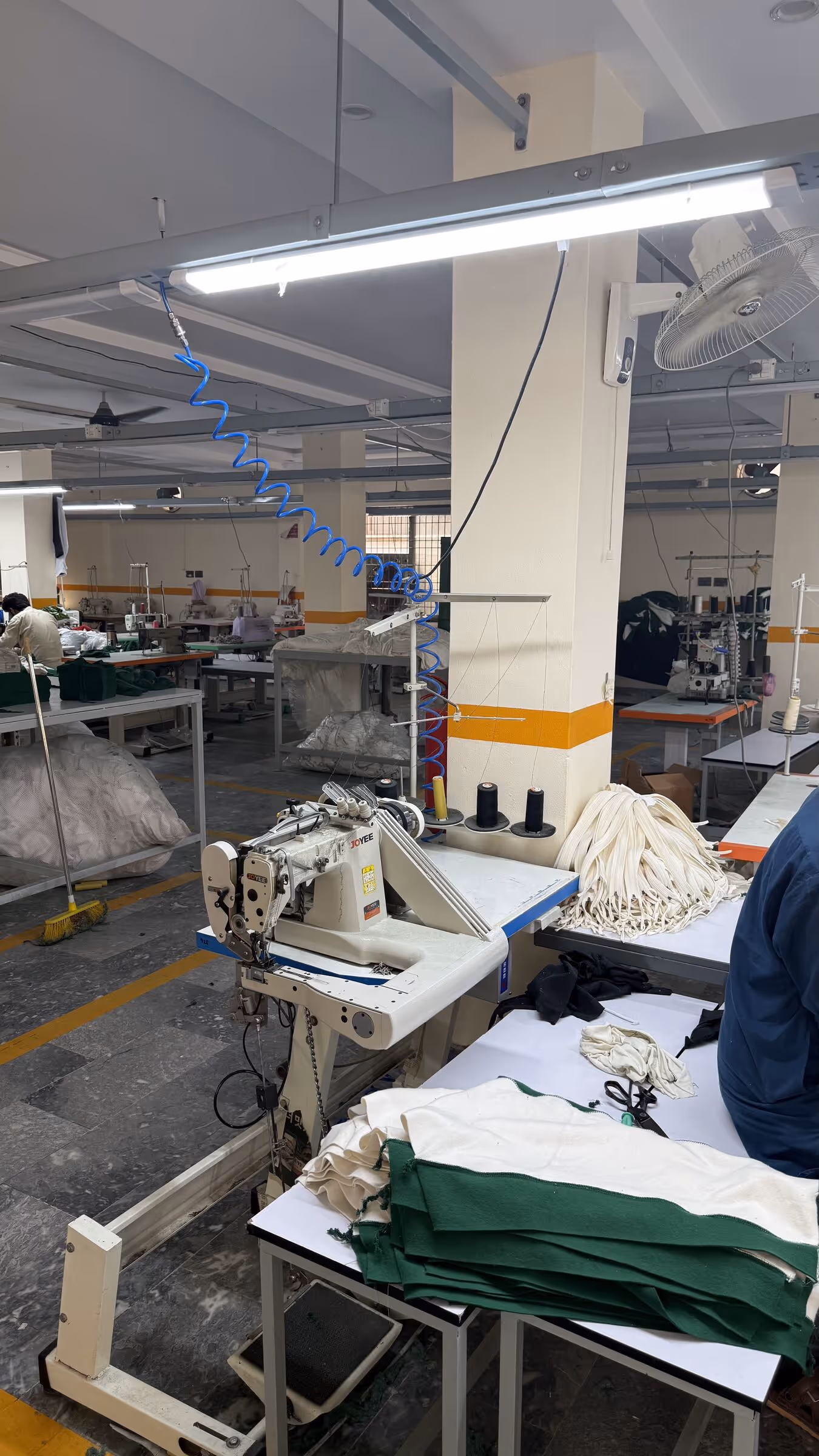 Inside the Byon Textile factory