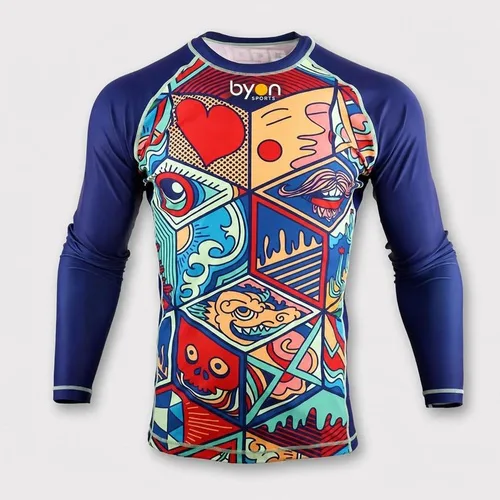 Custom BJJ Rash Guard