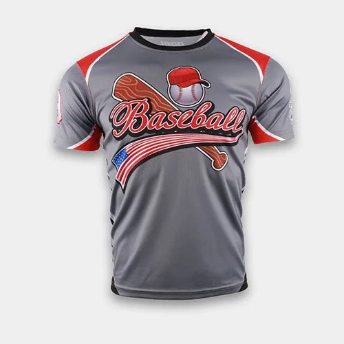 Sublimiertes Slow Pitch Softball Trikot