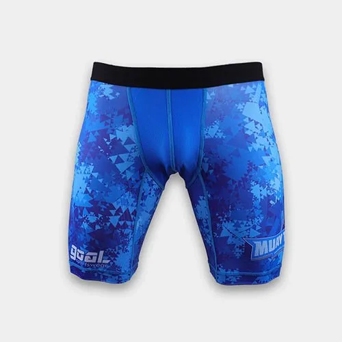 Custom wrestling compression shorts by Byon Textile