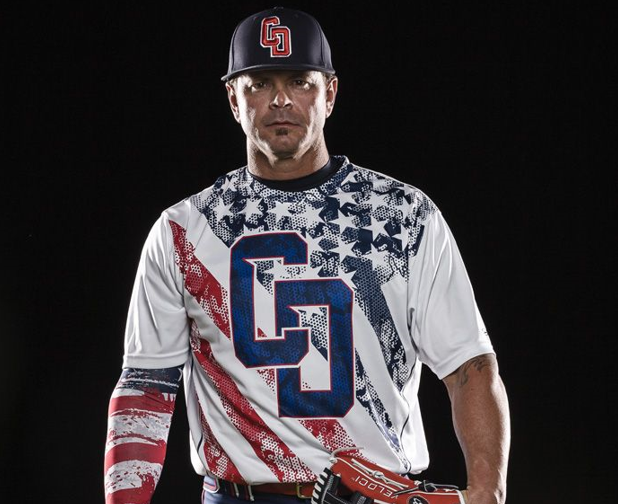 Slow pitch softball uniform