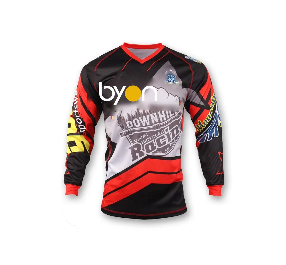 Sublimierte Motocross-Trikots