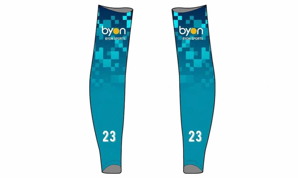 100% custom printing wholesale Sublimated custom baseball arm sleeves