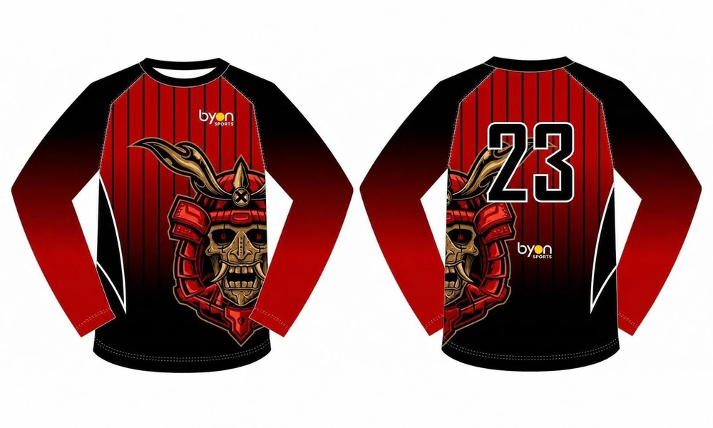 100% Polyester-Sublimation Herren Custom Basketball Warm Up Hemden