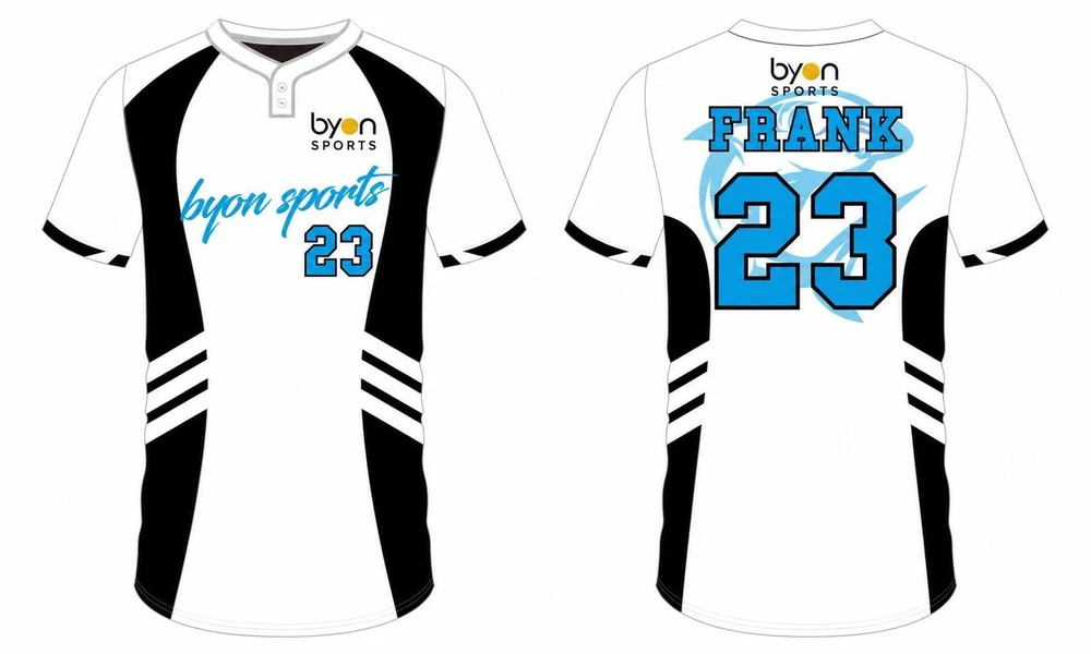 100% polyester sublimated custom printed throwback baseball jersey