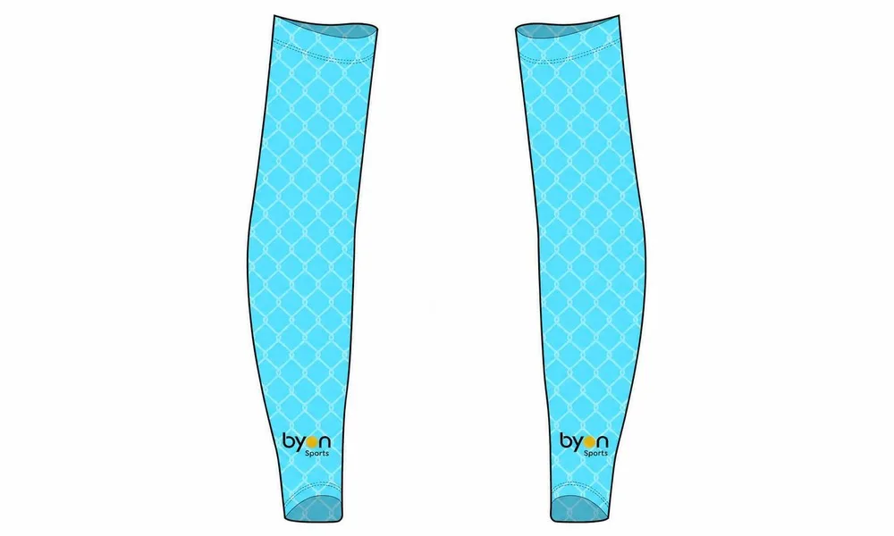 100% polyester sublimation men's custom baseball arm sleeves