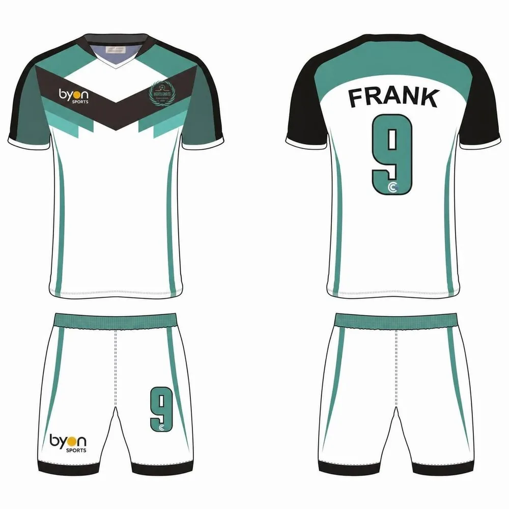 100% polyester sublimation men's custom soccer tops