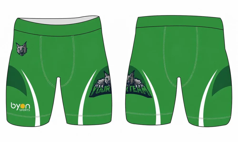 100% Polyester-Sublimations-Shorts für Männer