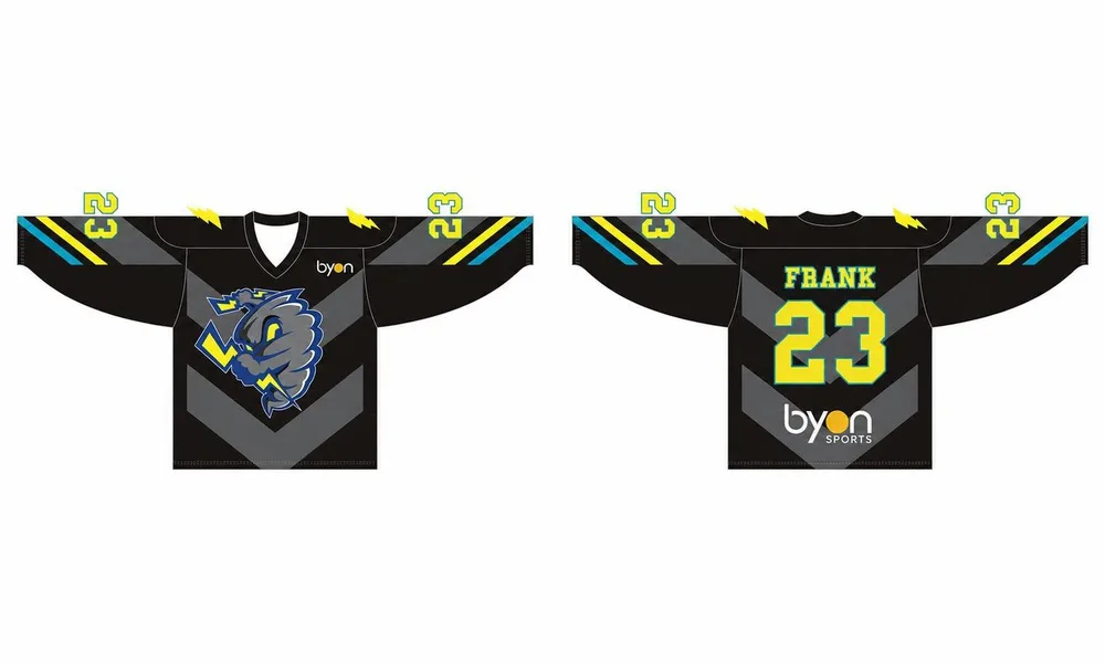 Maglie da hockey su ghiaccio personalizzate per uomini di sublimazione 100% poliestere