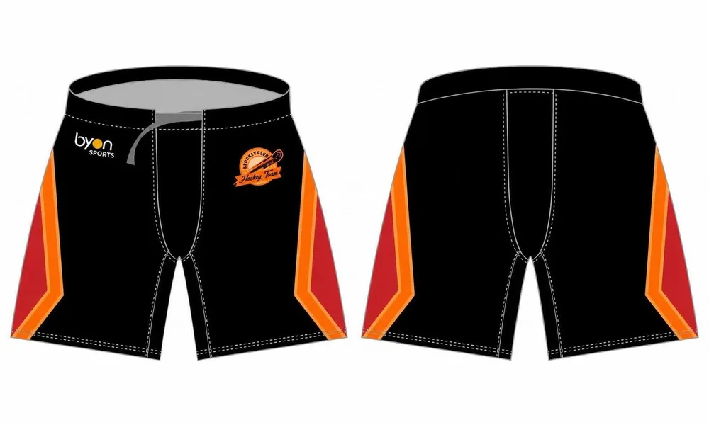 Pantalones de hockey sobre hielo personalizados para hombres de poliéster 100%
