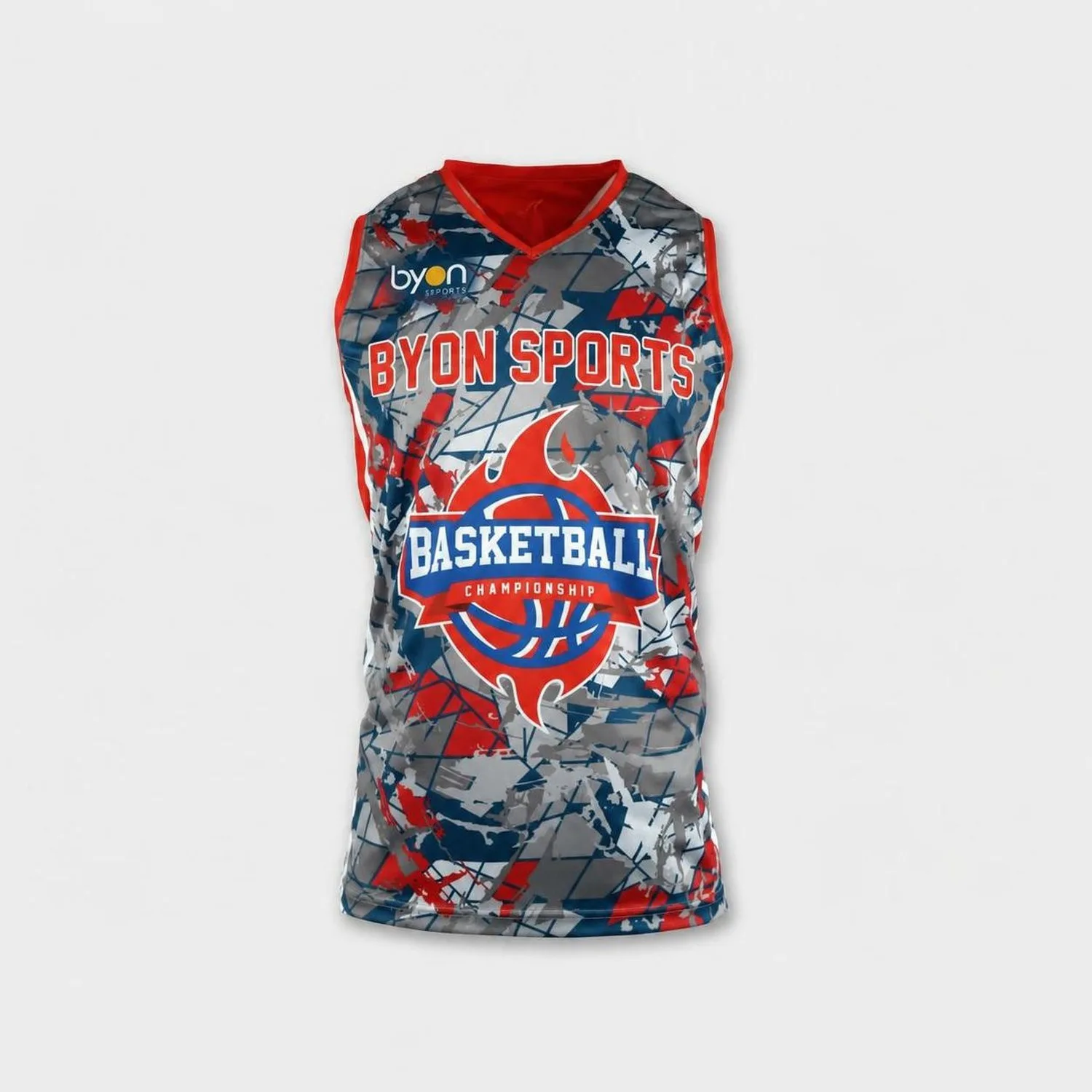 100% Polyester-Sublimation reversible Basketball-Trikots