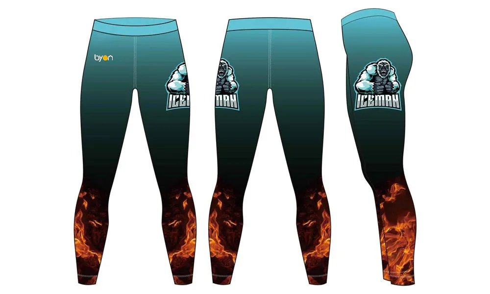 100% polyester sublimation men's custom wrestling tights