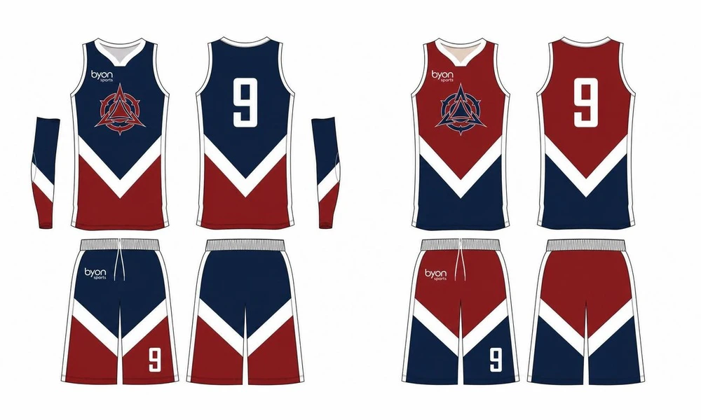 100% polyester sublimation printing custom youth team reversible basketball jerseys