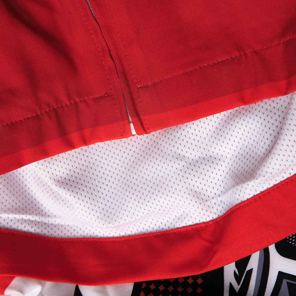 Sublimated jacket hem