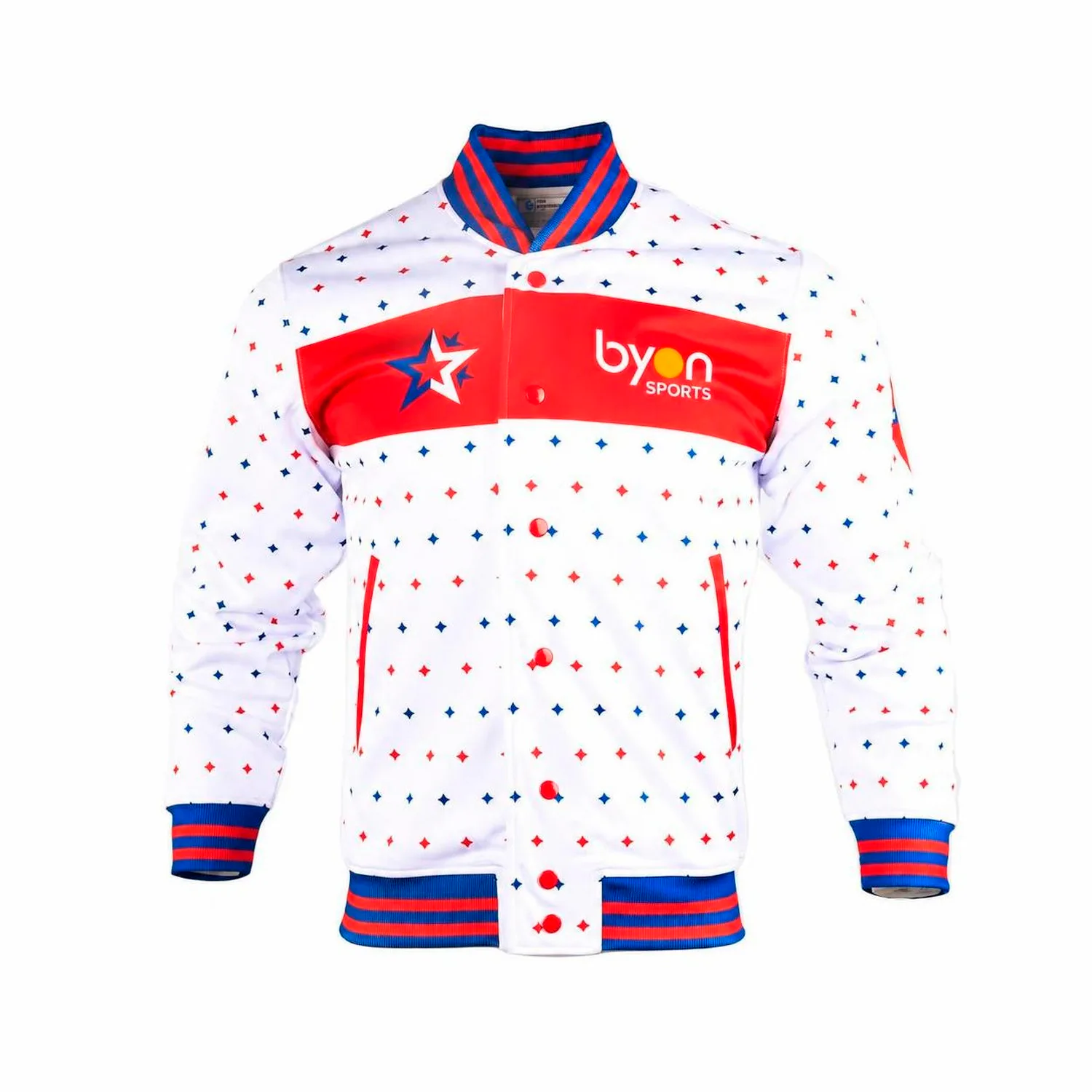 Veste de baseball personnalisée à l'avant