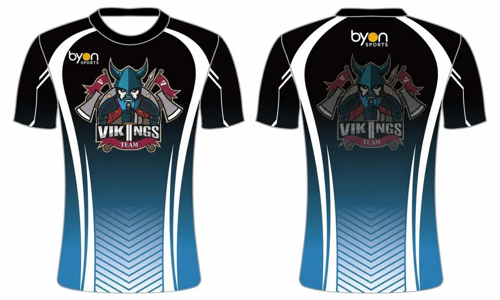 Custom Crew Hals kurzen Ärmel Esports Jerseys