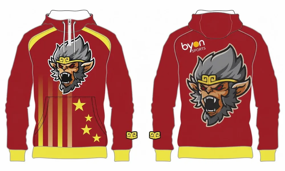 Custom Design Quarter-Zip Hoodies