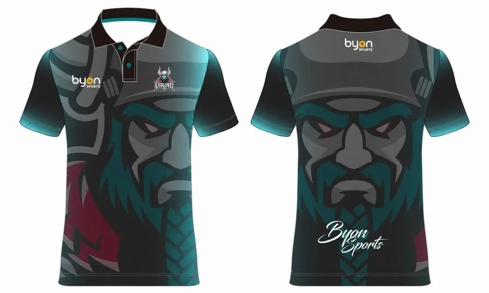 Custom Design sublimiert Gaming Esports Polo Jerseys