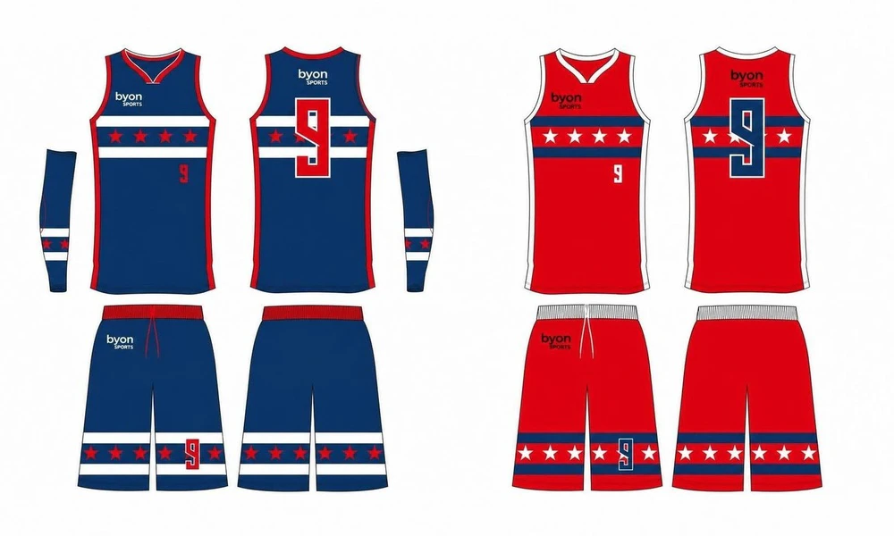 Custom design sublimation printing breathable reversible basketball jerseys