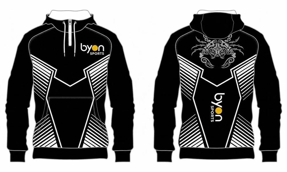 Custom design sublimation printing breathable reversible custom Soccer Hoodies