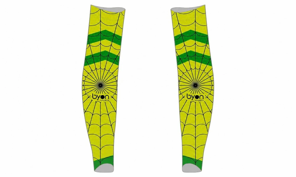 Custom design sublimation printing breathable reversible custom baseball arm sleeves
