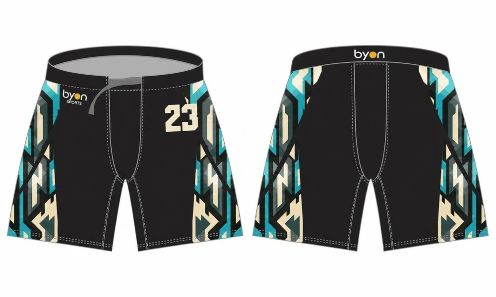 Diseño personalizado sublimación impresión transpirable reversible pantalones de hockey sobre hielo personalizado