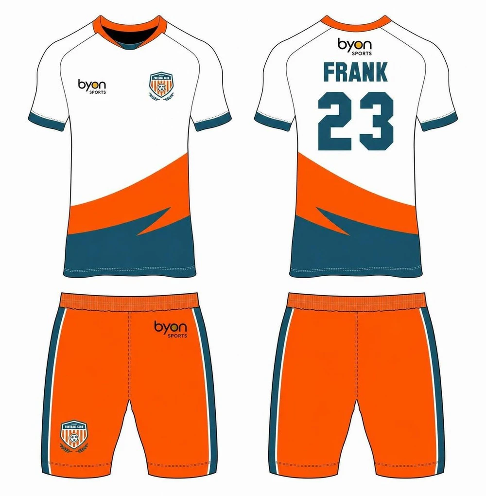 Custom design sublimation printing breathable reversible custom soccer kits