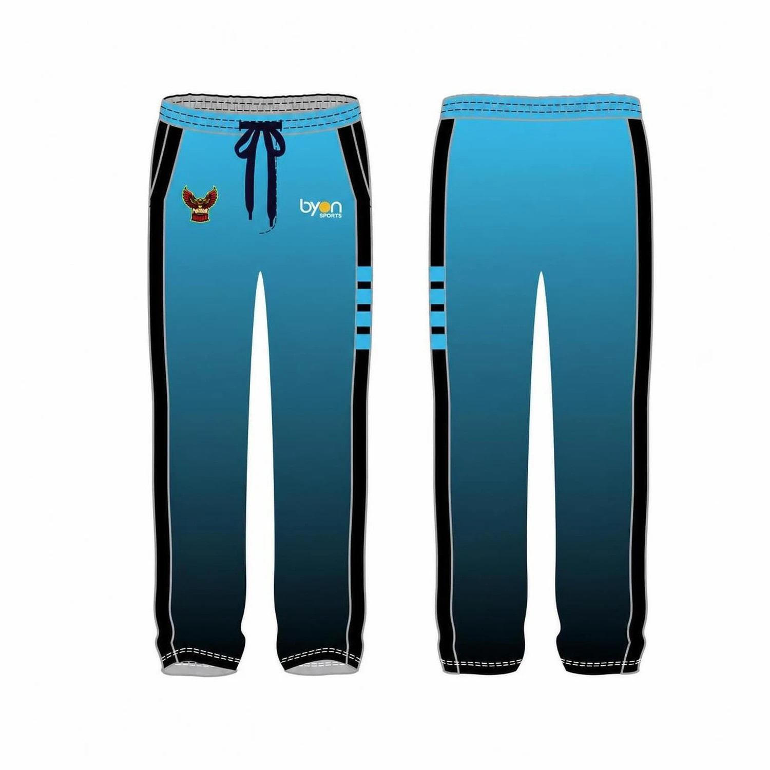 Custom design sublimation printing breathable reversible custom soccer pants