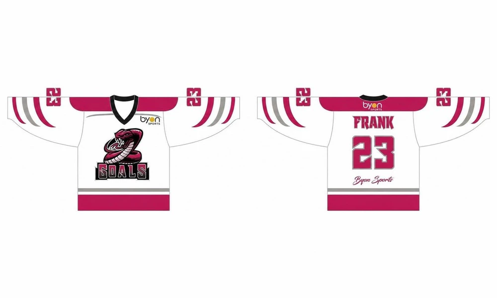 Maglie da hockey reversibili reversibili reversibili da disegno personalizzate