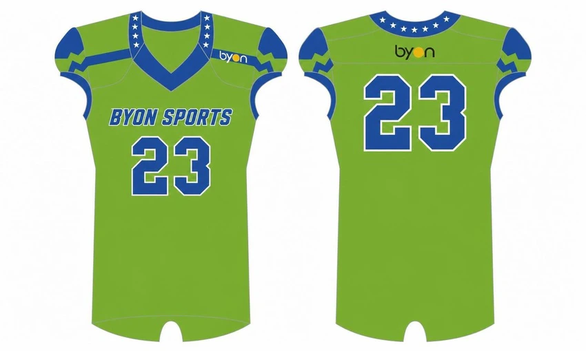 Custom design sublimation printing reversible football jerseys