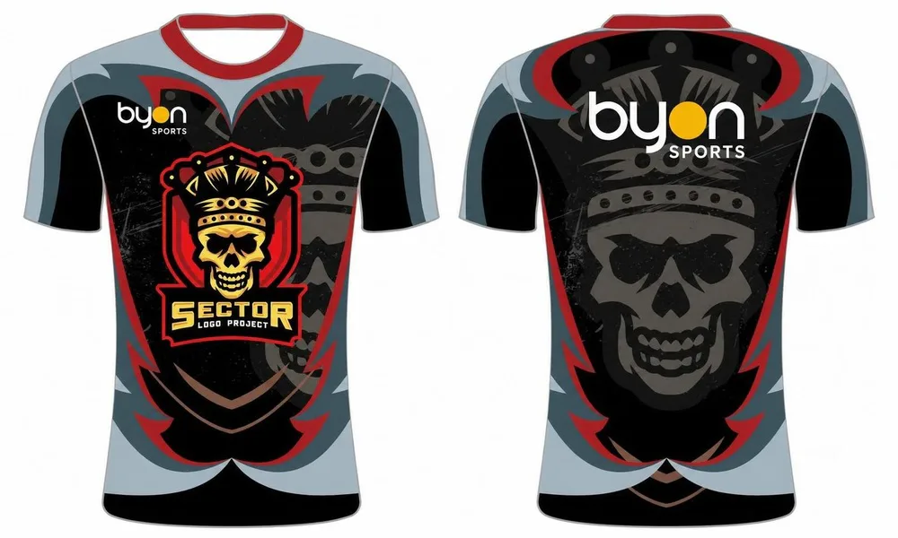 Custom Dry Fit Team Kurzärmel Esports Jerseys