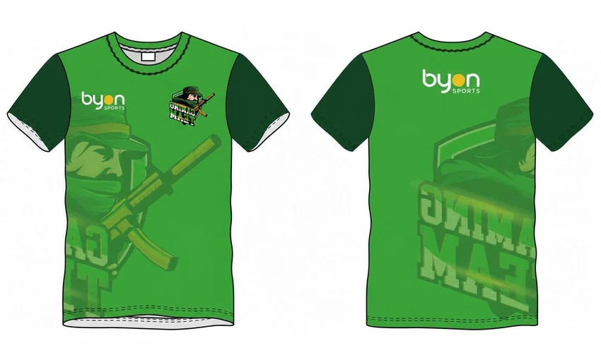 Custom Made Polyester Spandex sublimierten Druck Lauf T-Shirts