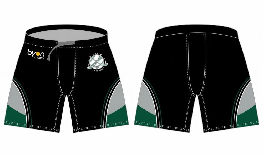 Zapatos de hockey sobre hielo personalizados de manga corta