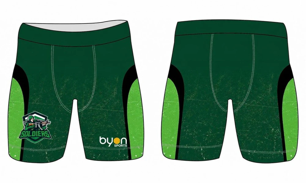 Custom sublimated Printing Short Sleeve Custom Spandex Shorts
