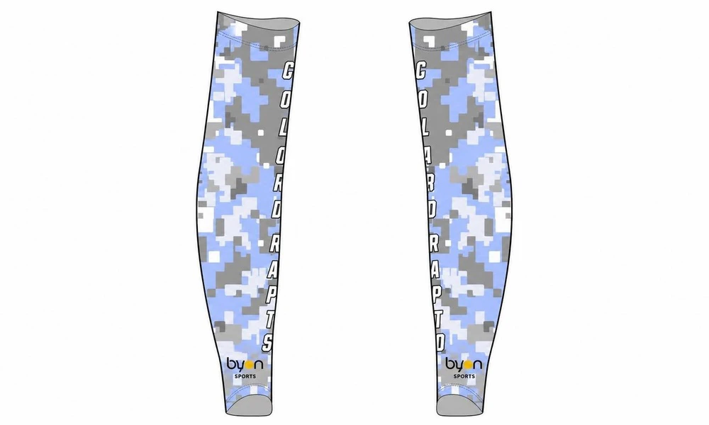 Custom made sublimation printing men's pro custom baseball arm sleeves
