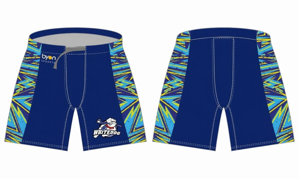 Pantalones de hockey sobre hielo personalizados para hombres de impresión