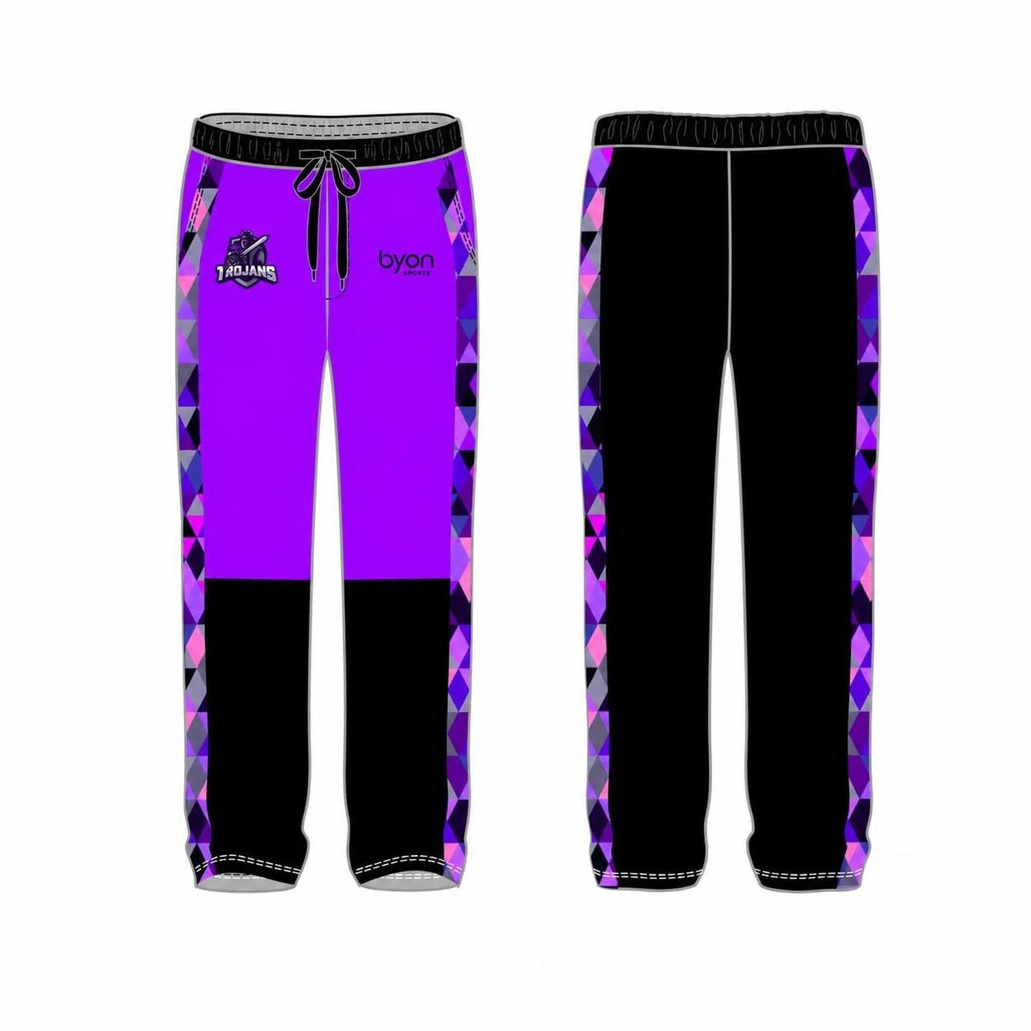 Custom made sublimation printing men's pro custom soccer pants