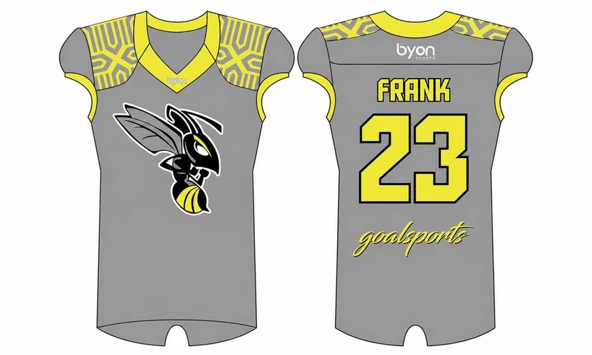 Custom made sublimation printing men's pro football jerseys