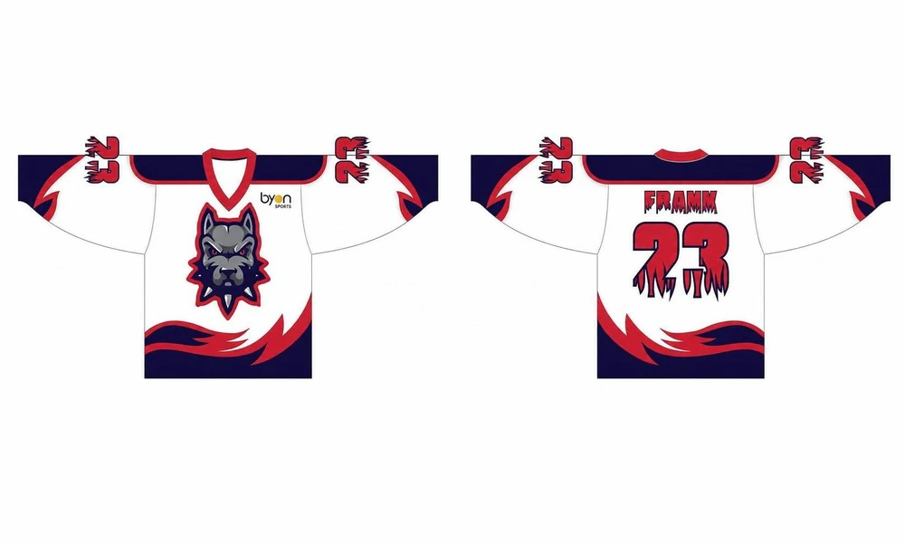 Maglie da hockey pro uomo di sottolimazione su misura