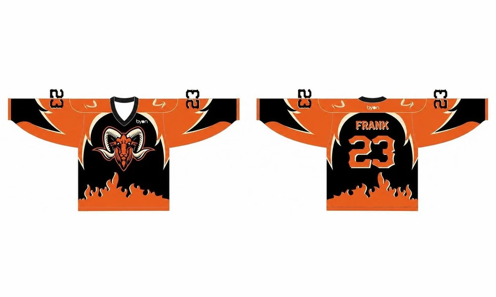 Maglie da hockey da uomo per la stampa sublimazione su misura