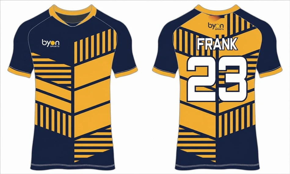 Custom made sublimation printing men's pro short sleeve soccer jerseys
