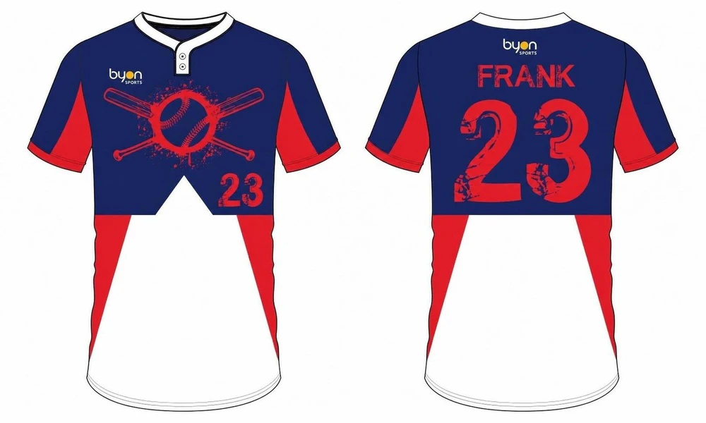 Professional style sublimated baseball uniform