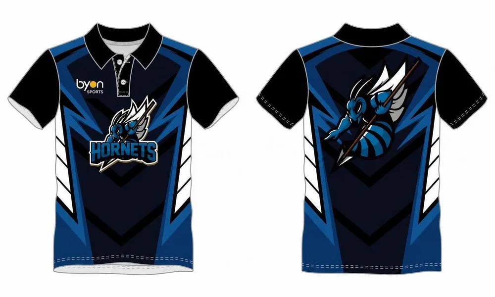 Benutzerdefinierte sublimierte Short Sleeve Esports Polo Jerseys