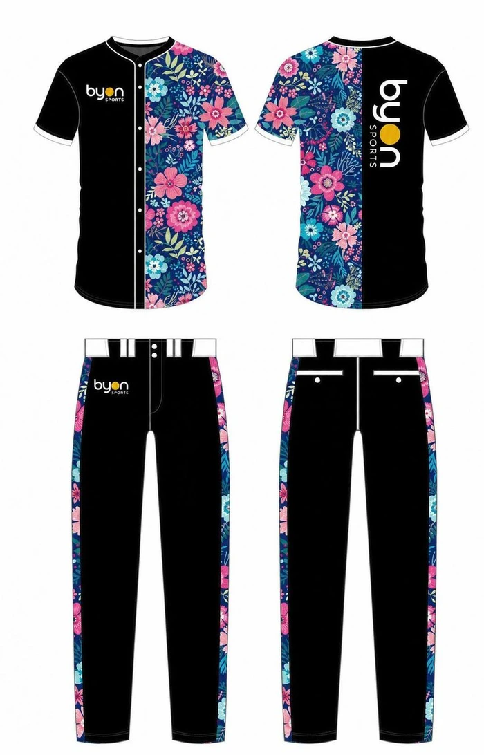 Wholesale custom sublimated camo baseball jersey
