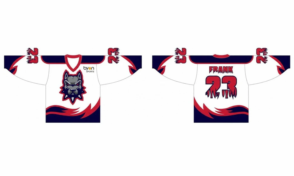 Maglie da hockey su ordinazione all'ingrosso sublimata
